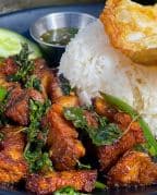 Best Gra-Pow Moo Krob w/Rice (GF) in Portland, OR